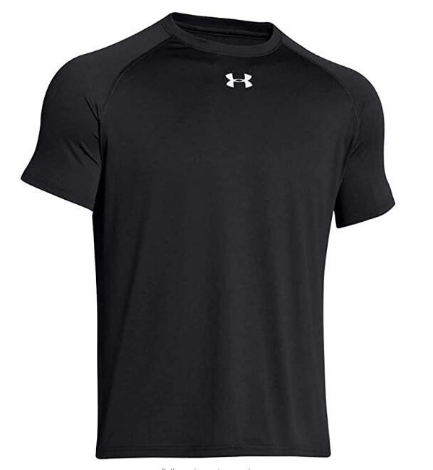 1268471 Men’s Under Armour Heat Gear Tech Short Sleeve Locker T-Shirt Black