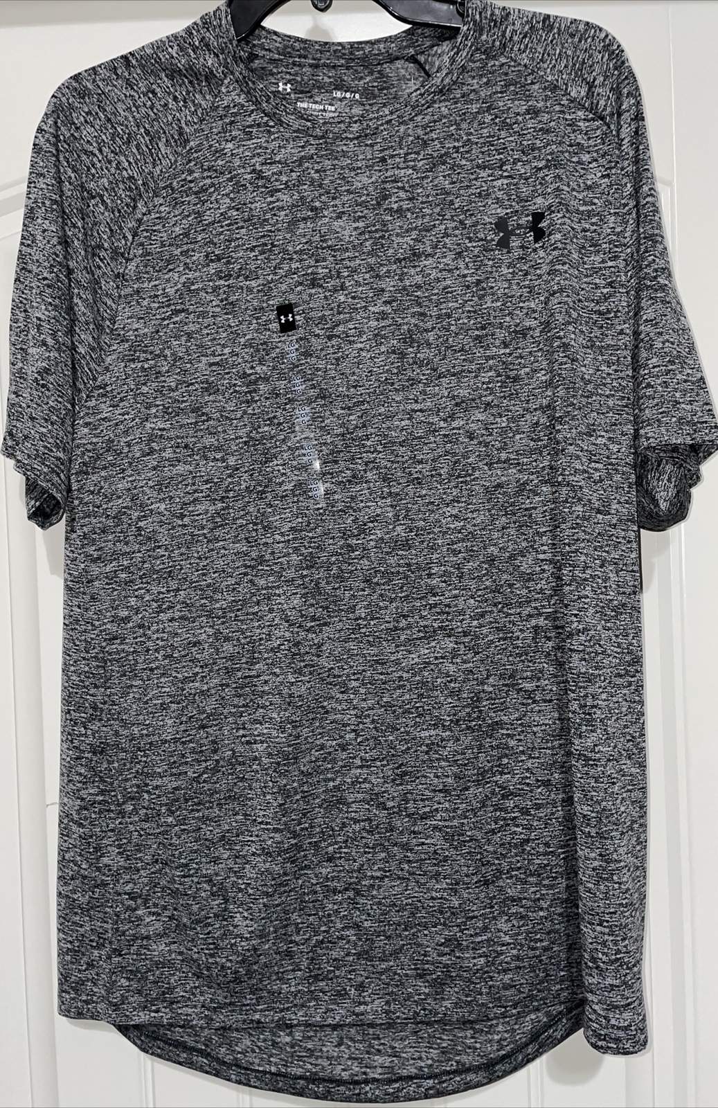 Under Armour 1326413-002 Men’s Black/Graphite UA Tech 2.0 Training T-Shirt LARGE
