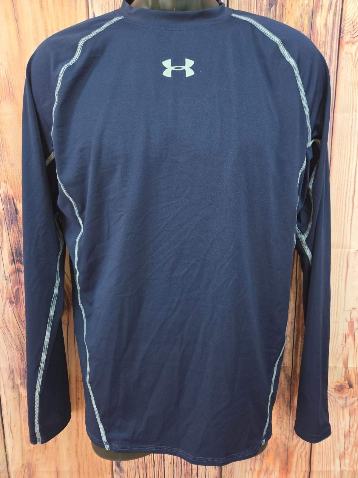Under Armour Mens HeatGear Compression Shirt XL Navy