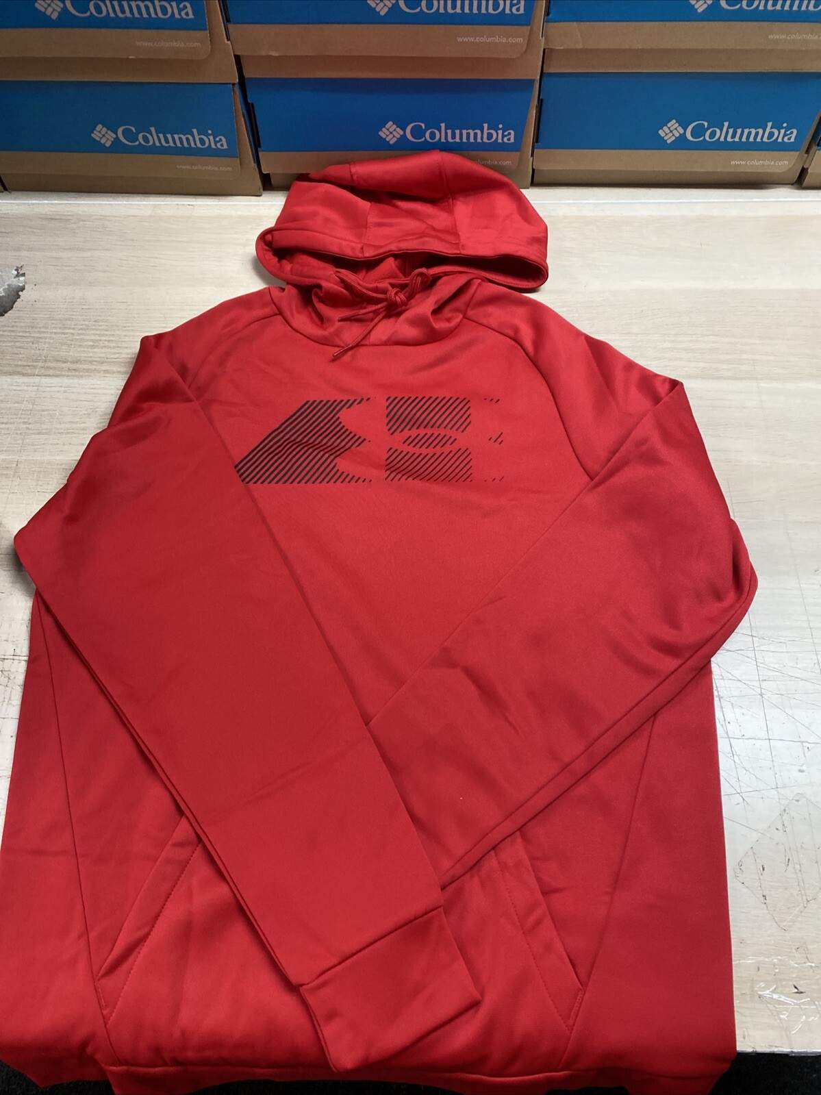 Under Armour Mens UA Rival Fleece Hoodie Big Logo Sweatshirt Small 1373404