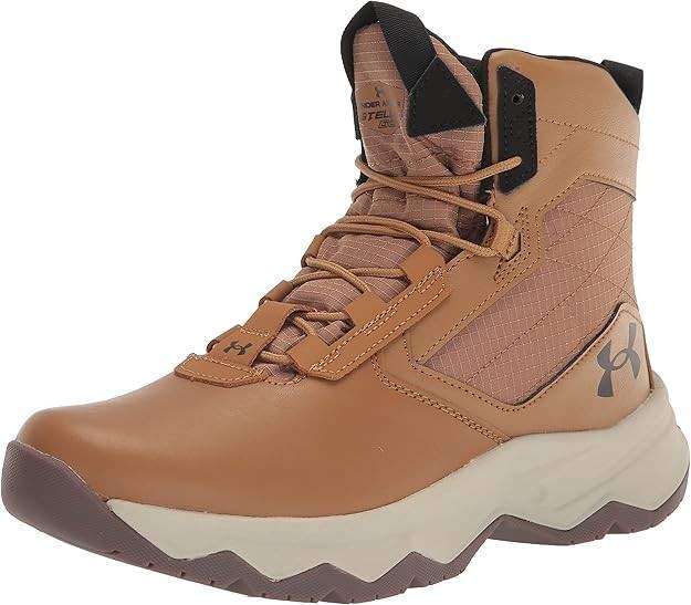 Under Armour Men’s Stellar G2 6″ Lace Up Tactical Boot Brown Size 11