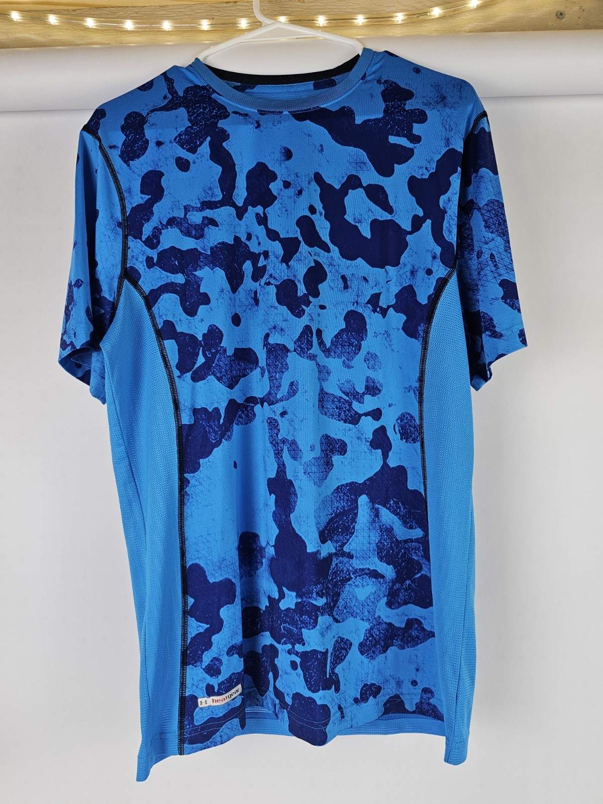 Under Armour UA Tech 2.0 Short Sleeve T-Shirt – Blue Camo Size Med