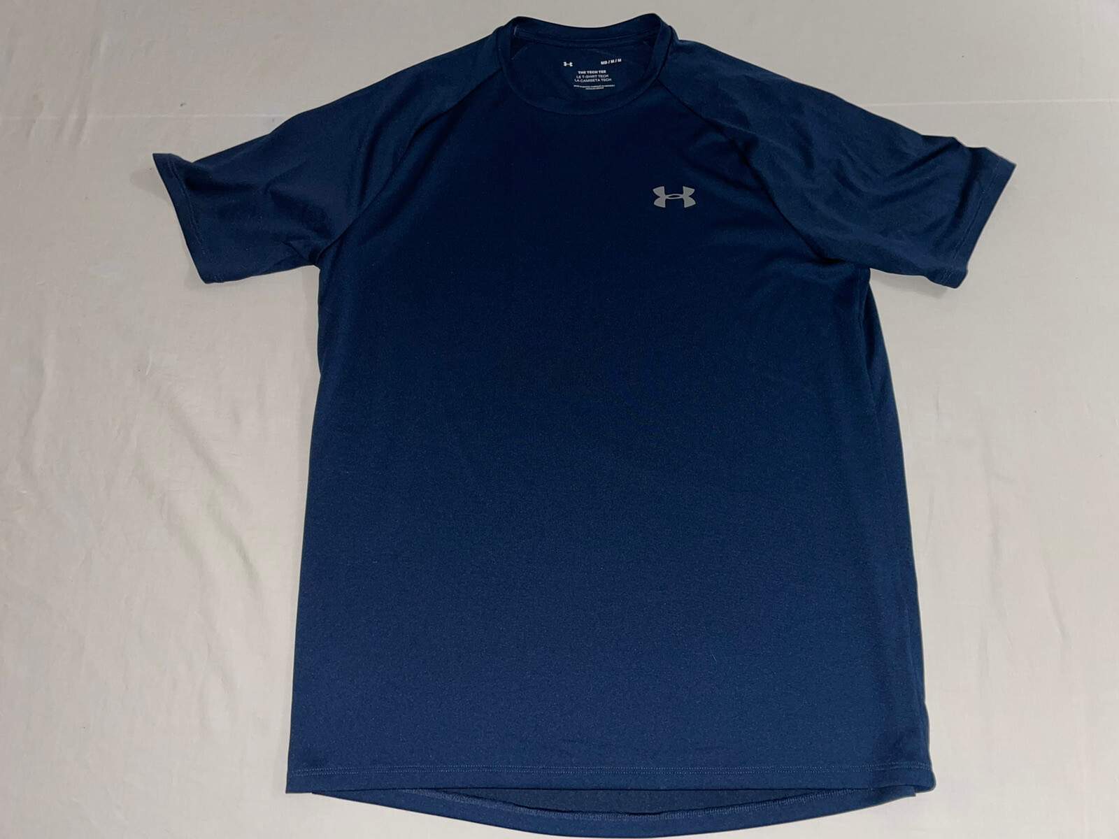 Under Armour Men’s M Medium Tech T-Shirt Tee Navy Blue NWOT!