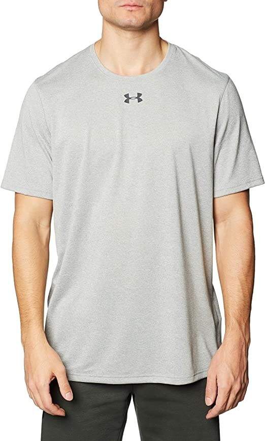 NWT Under Armour Men’s Locker Tee 2.0 Short-Sleeve T-Shirt Gray Size S UA194
