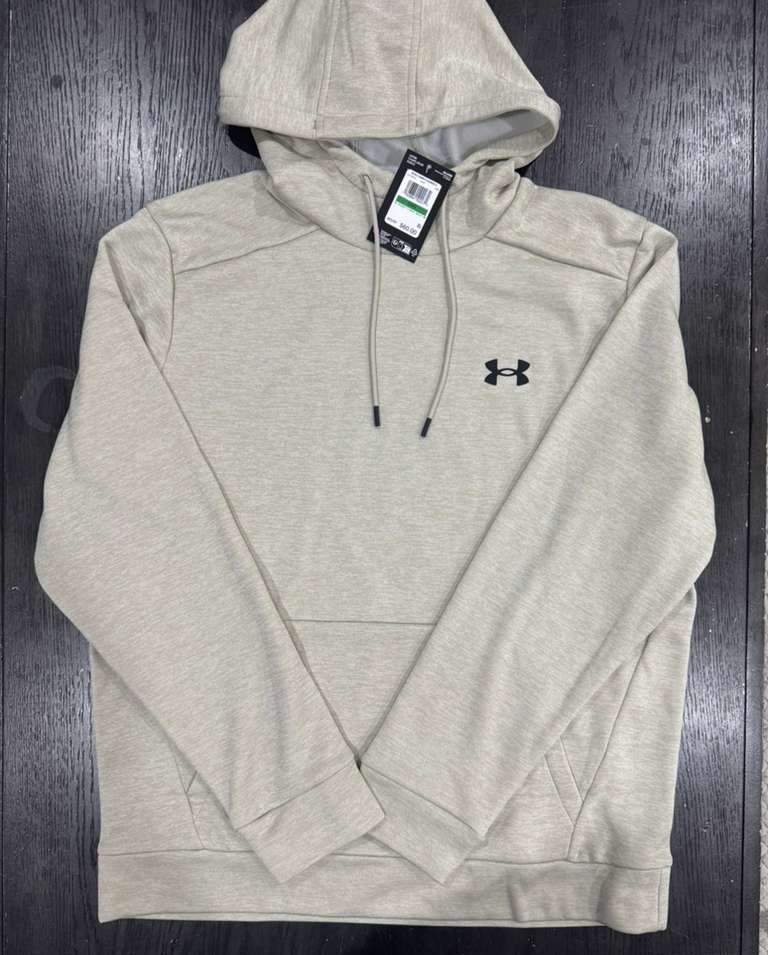 New Men’s Under Armour Fleece Twist Hoodie Style 1373354 Size Large