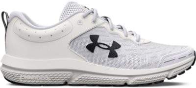 Under Armour Men’s UA Charged Assert 10 Running Shoes White/Black/Black – 302617