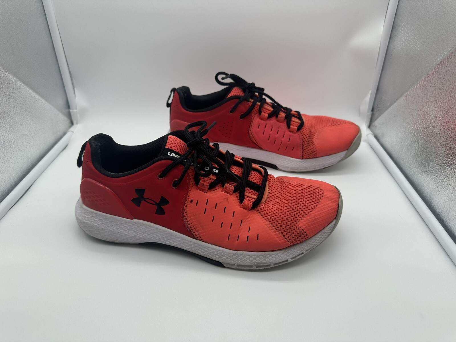 Under Armour Men’s Charged Commit TR 2 Training Shoes Red 3022027-600 Size 9.5