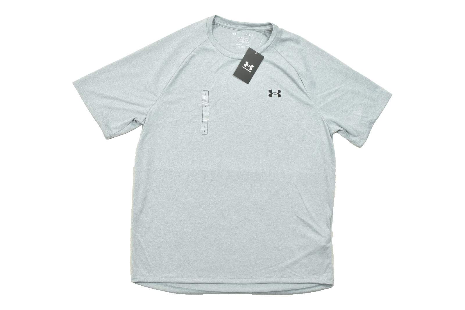 NEW Under Armour Men’s Tech 2.0 Short Sleeve Tee Athletic Fit Grey Size L