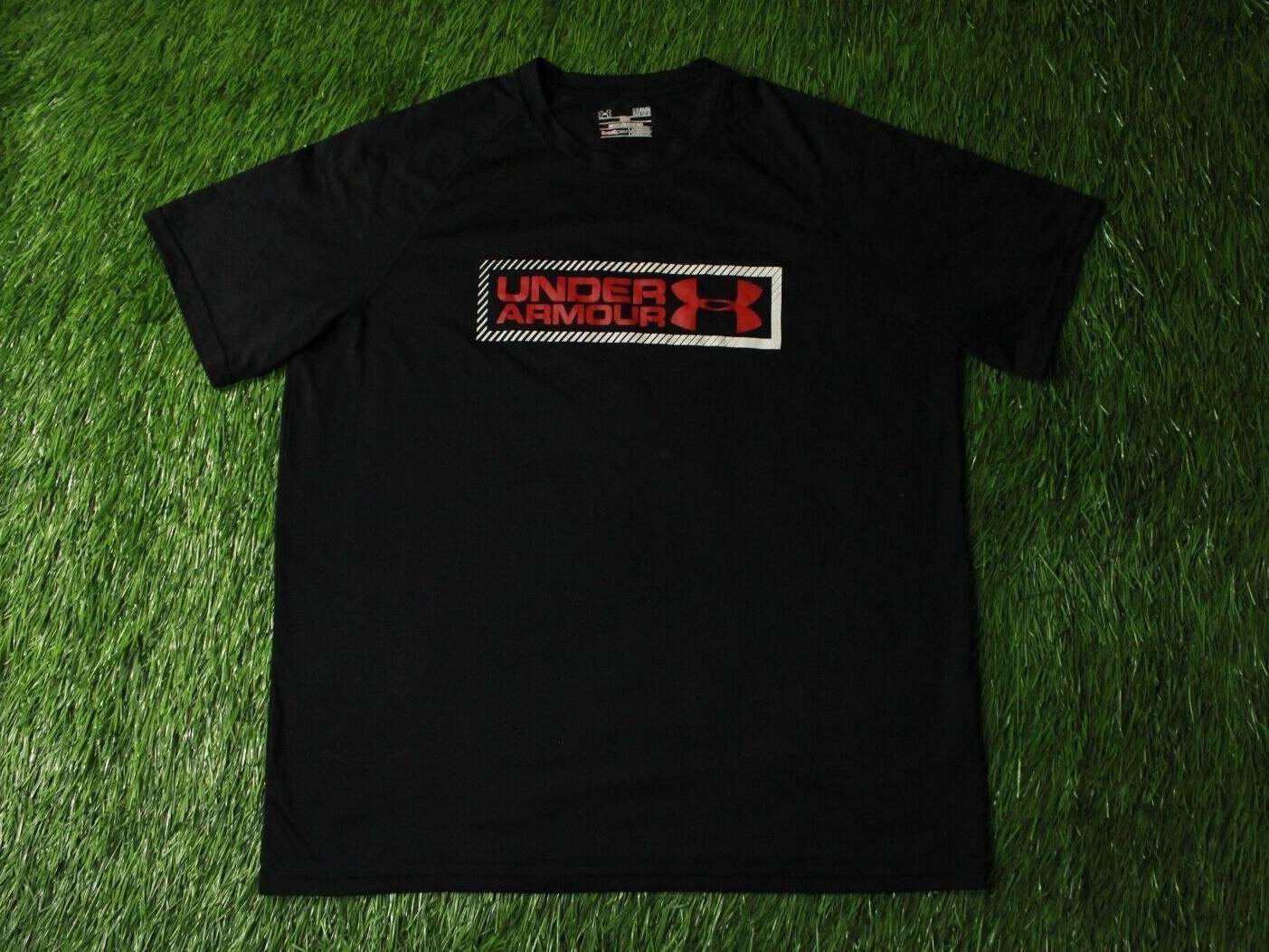 UNDER ARMOUR HEATGEAR MEN TRAINING COMPRESSION SHIRT JERSEY TEE ORIGINAL SIZE L