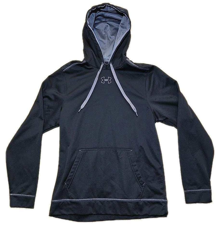Under Armour Men’s Charcoal Grey Hoodie. Medium Loose Fit.