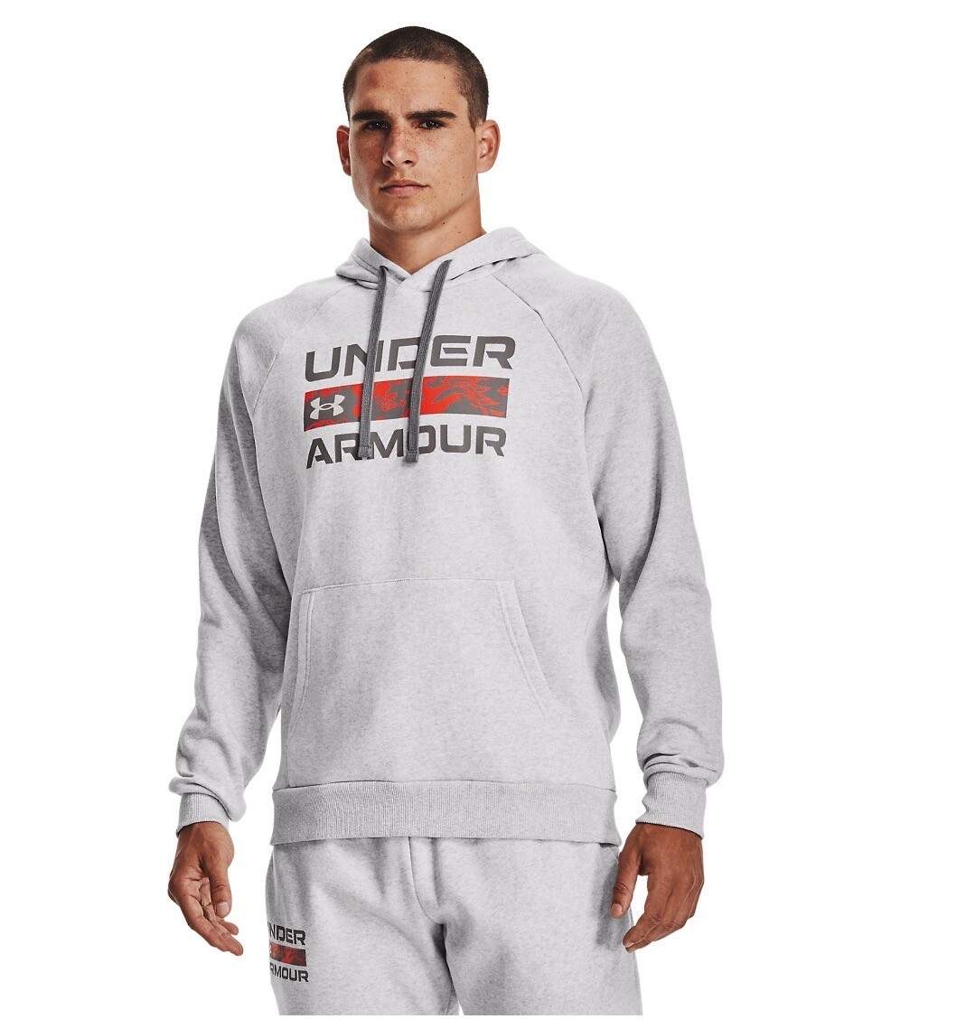 NWT Men’s Under Armour Rival Fleece Signature Box Hoodie M