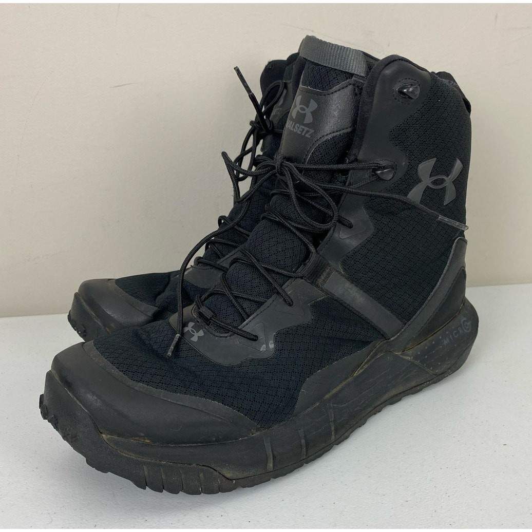 Men Under Armour Micro G Valsetz Tactical Combat 8″ boots shoes, 13 2E