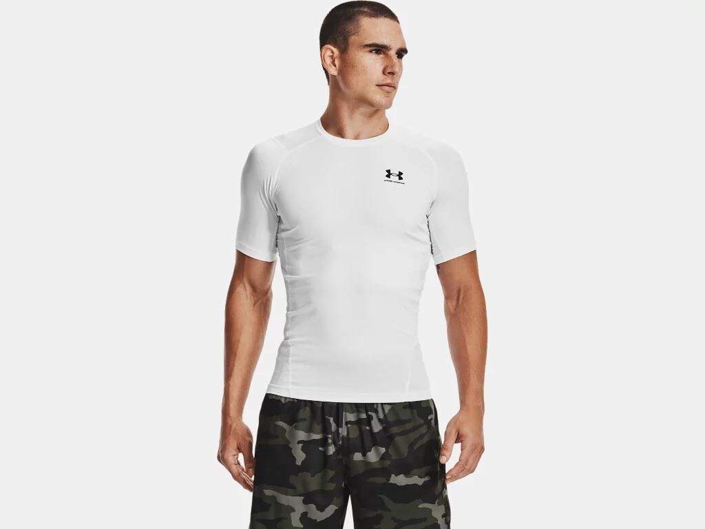 Under Armour Men’s HeatGear Armour Compression Short Sleeve Shirt 1361518-100