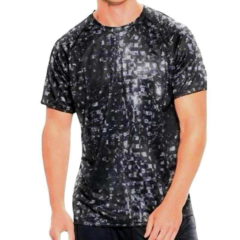 Under Armour Men’s Black/ Gray UA Tech™ Graphic Short Sleeve Shirt | Size Large