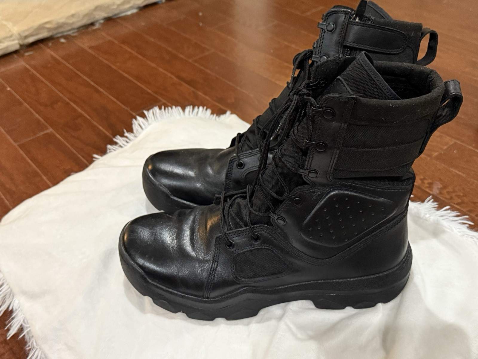 Under Armour FNP Zip Mens Tactical Boots Black 1296240-001 NEW Sz 11.5