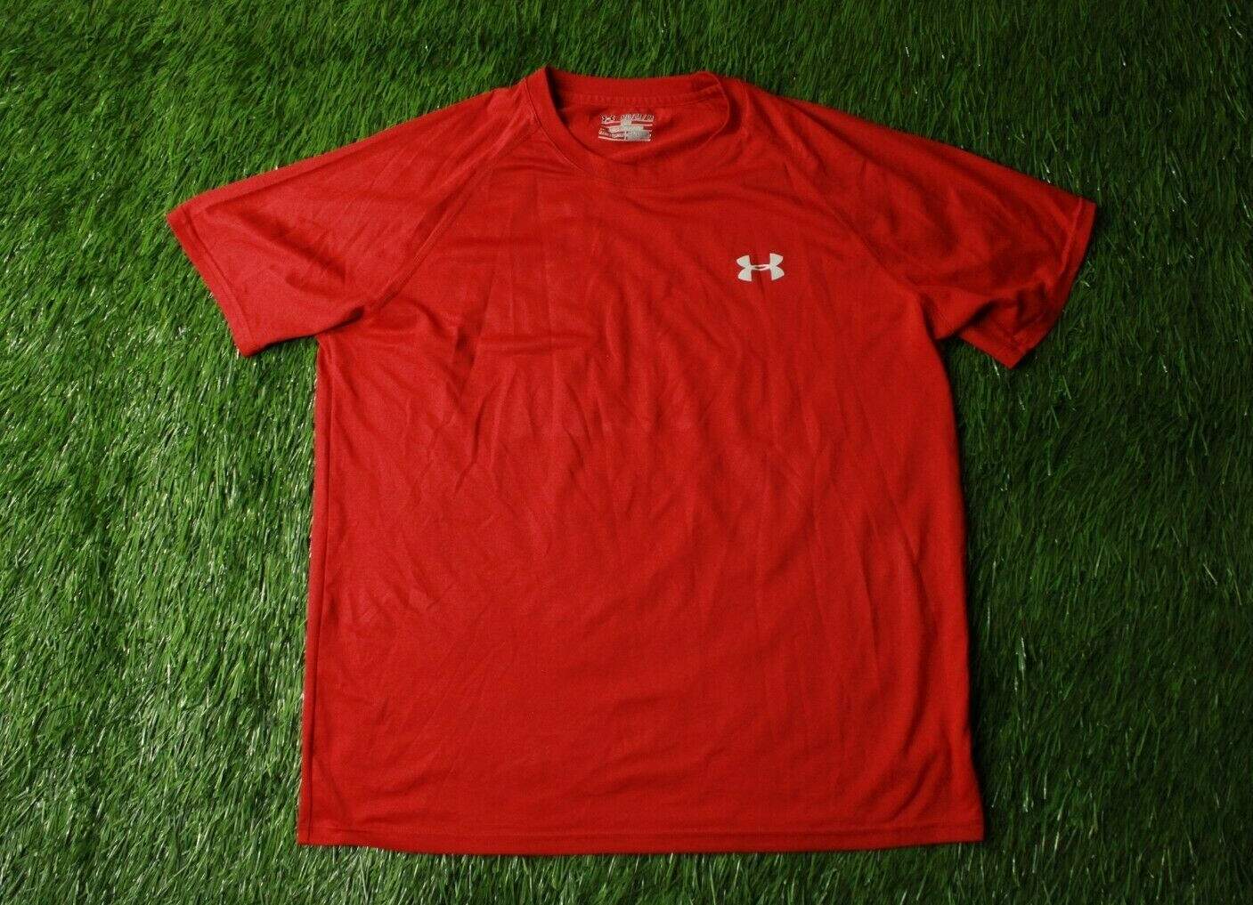 UNDER ARMOUR MENS TRAINING COMPRESSION HEATGEAR SHIRT JERSEY ORIGINAL SIZE M
