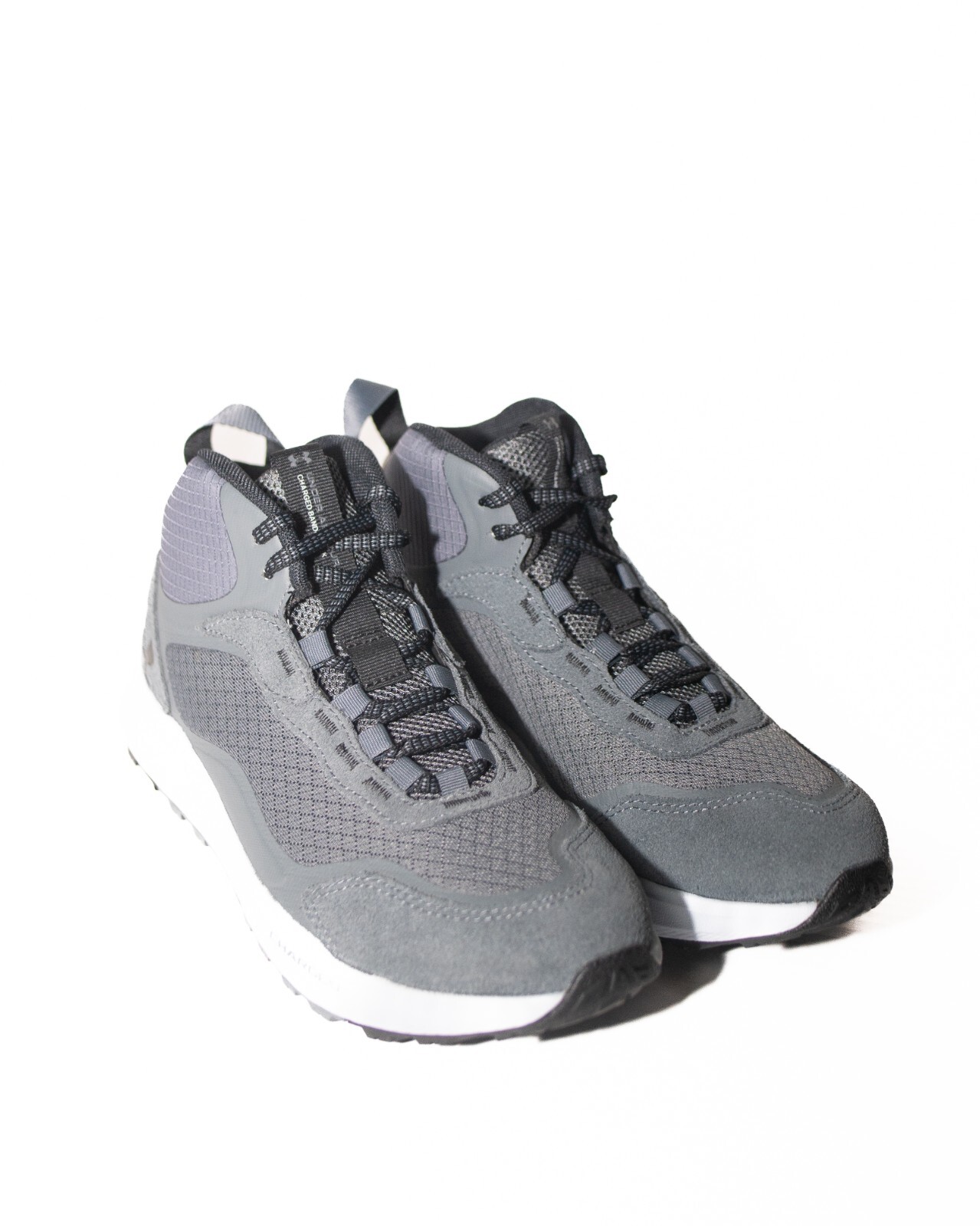 Under Armour 3024267 Men’s UA Charged Bandit Trek 2 Shoes – Pitch Gray, 8.5