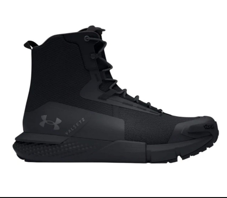 UNDER AMOUR MENS BLACK BOOT UA CHARGED VALSETZ MID 3027381-001- Size 8
