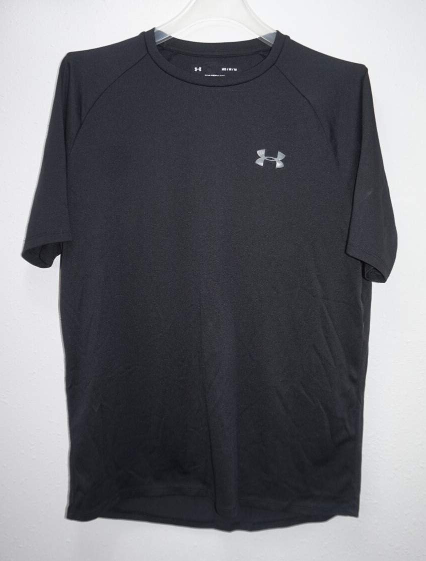 Under Armour Black The Tech Tee T Shirt Mens Sz M