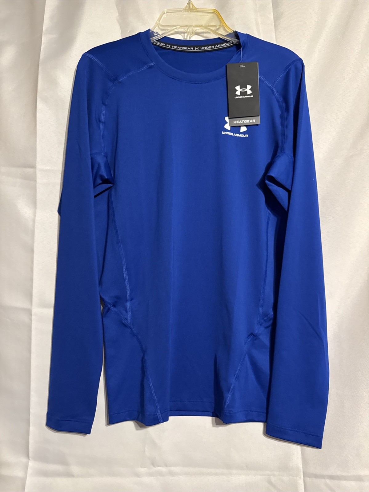 Under Armour HeatGear Long Sleeve Compression Fit Mens Shirt Sz M