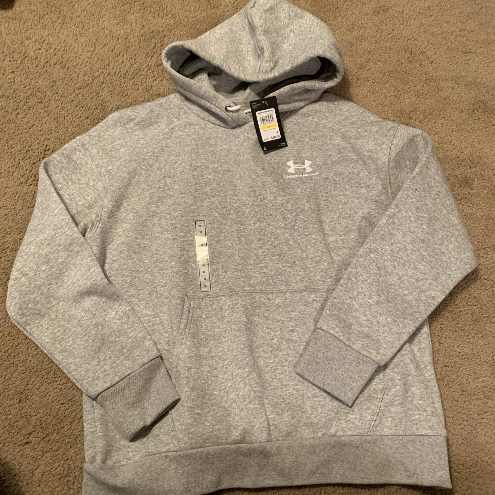 Under Armour Women’s UA Essential Fleece Hoodie Hoodie Size S Gray Sweatshirt