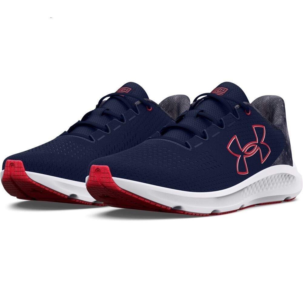 Under Armour 3027432 Men’s UA Charged Pursuit 3 Big Logo Freedom Running Shoes