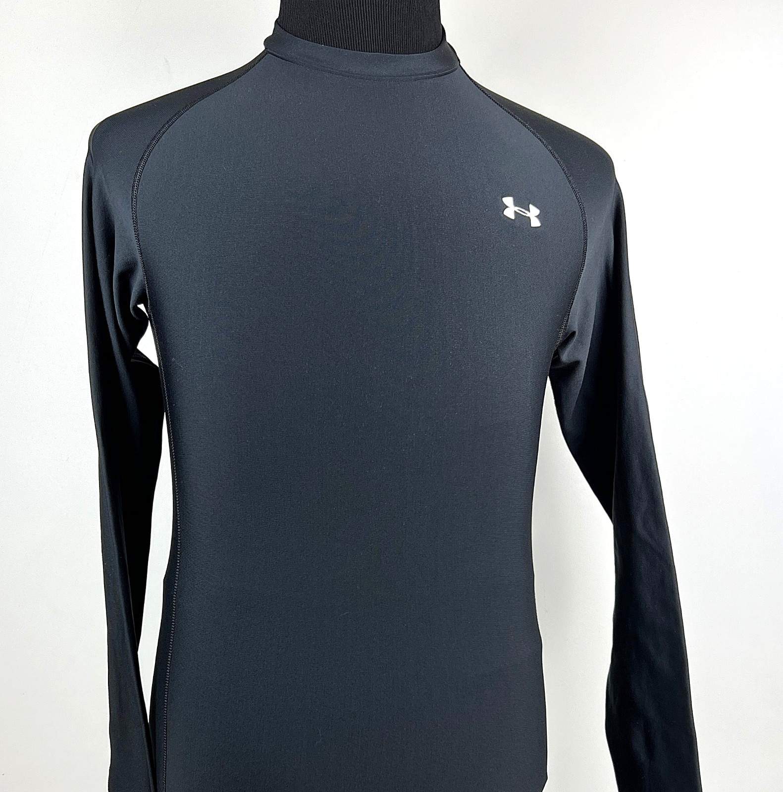 Under Armour ColdGear Compression Black L/S Polyester T-Shirt M