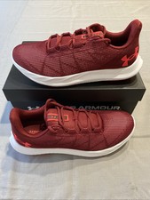 Under Armour UA Charged Speed Swift Red 3026999-600 Comfort Deluxe Men’s Size 12
