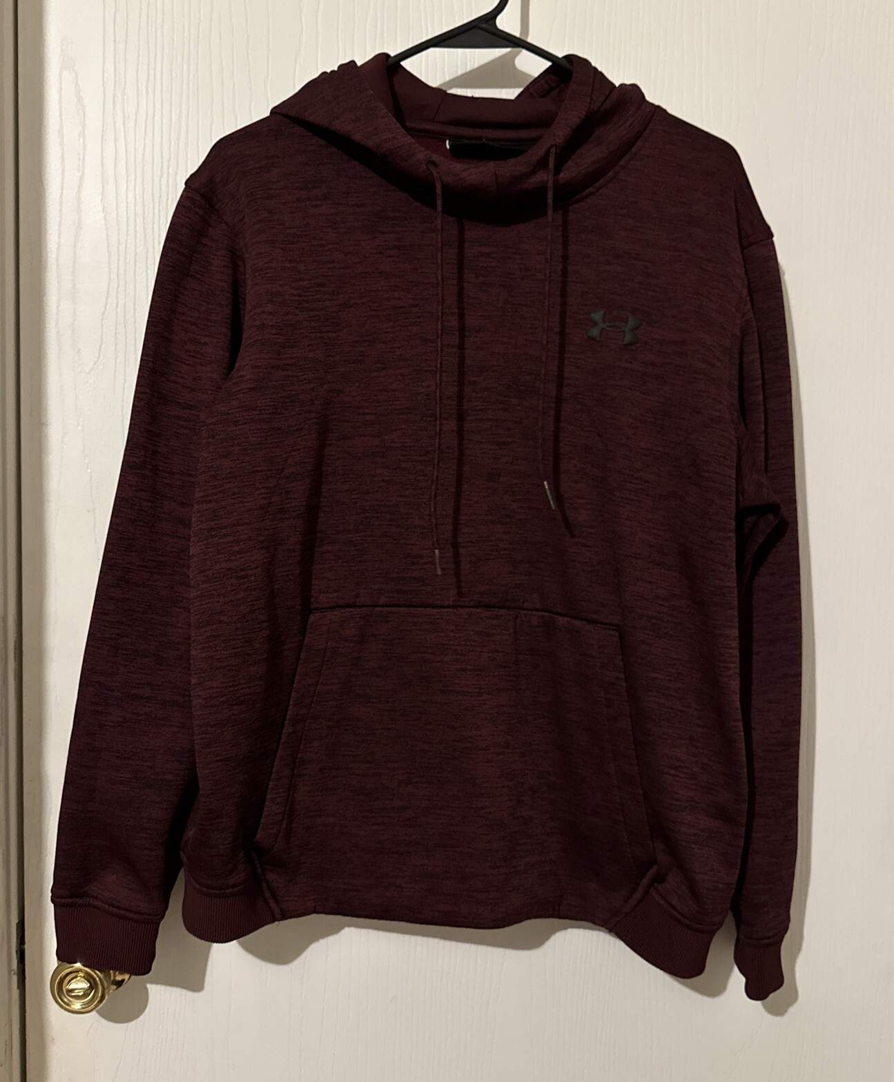 Under Armour Men’s Coldgear Fleece Logo Pullover Hoodie LG/G/G Loose