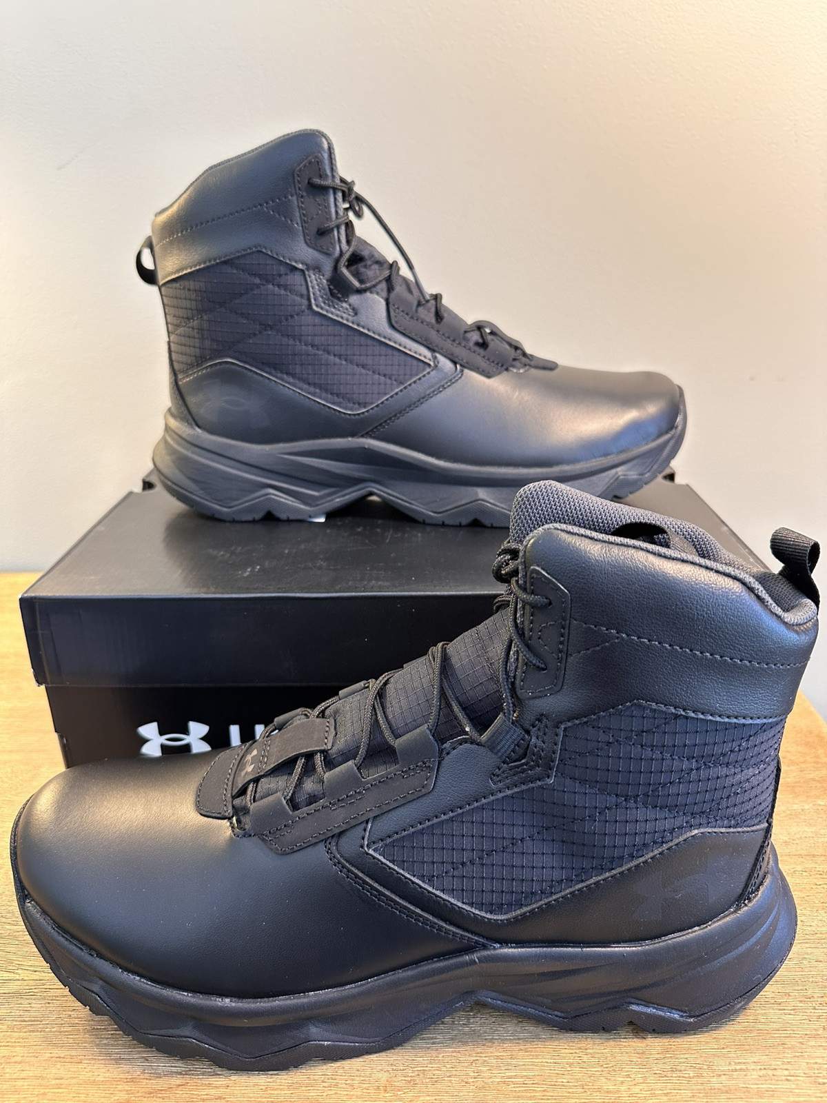 Under Armour  Stellar G2 6″ Tactical Boots Men’s Size 11.5 Black 3025578-001 New