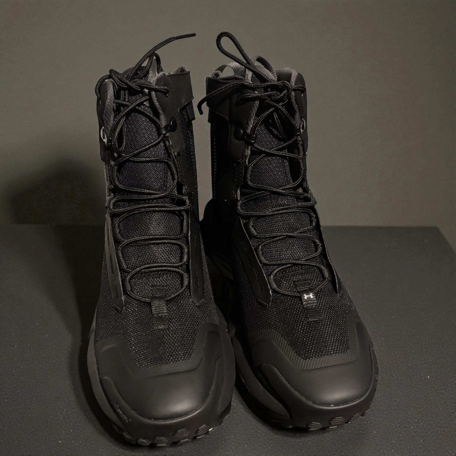 Under Armour Men Charged Valsetz Zip Boots Tactical – Black – US 6.5 *NEW*