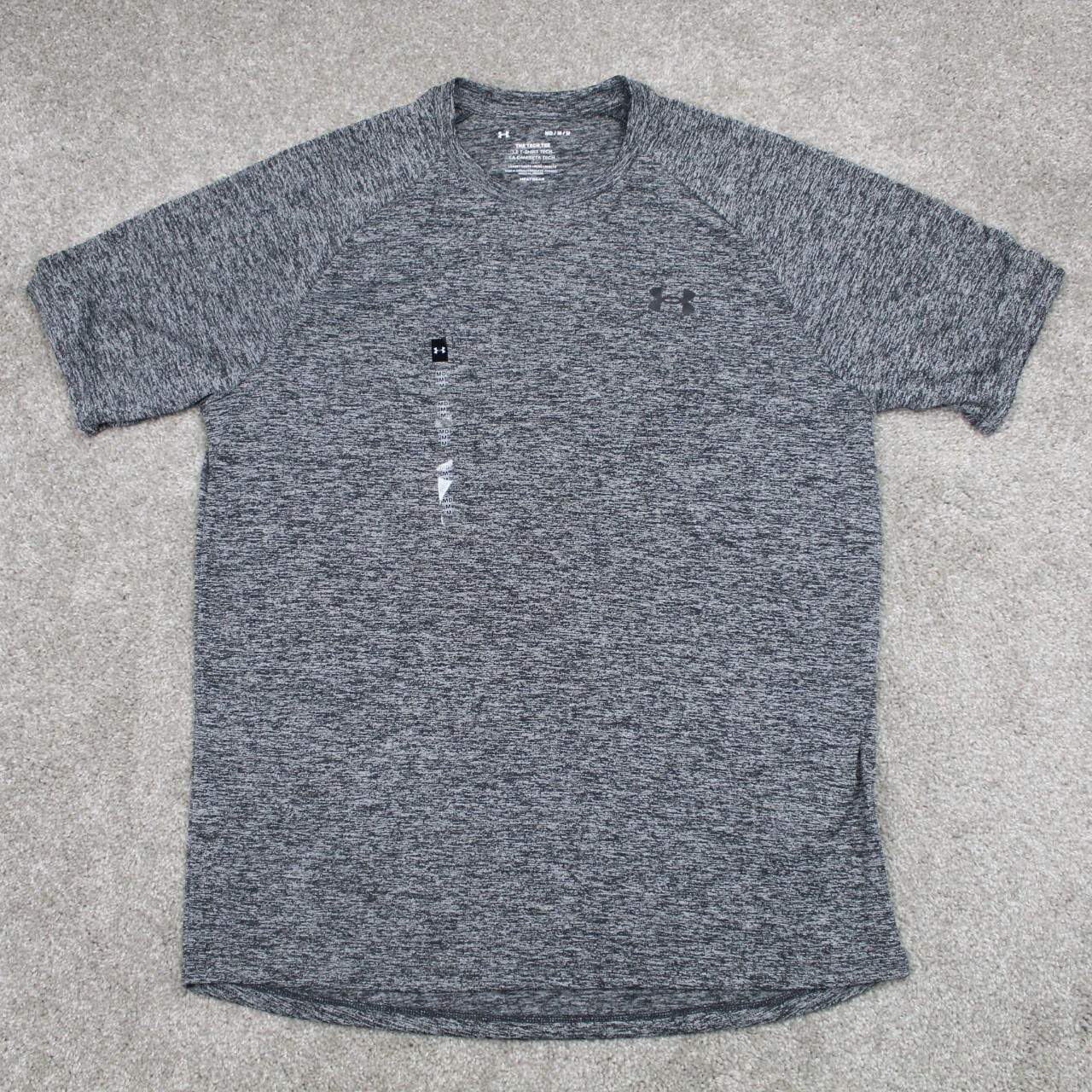 Under Armour Tech Tee 2.0 Shirt NWT Mens Medium Gray UA Heatgear Loose Fit S/S