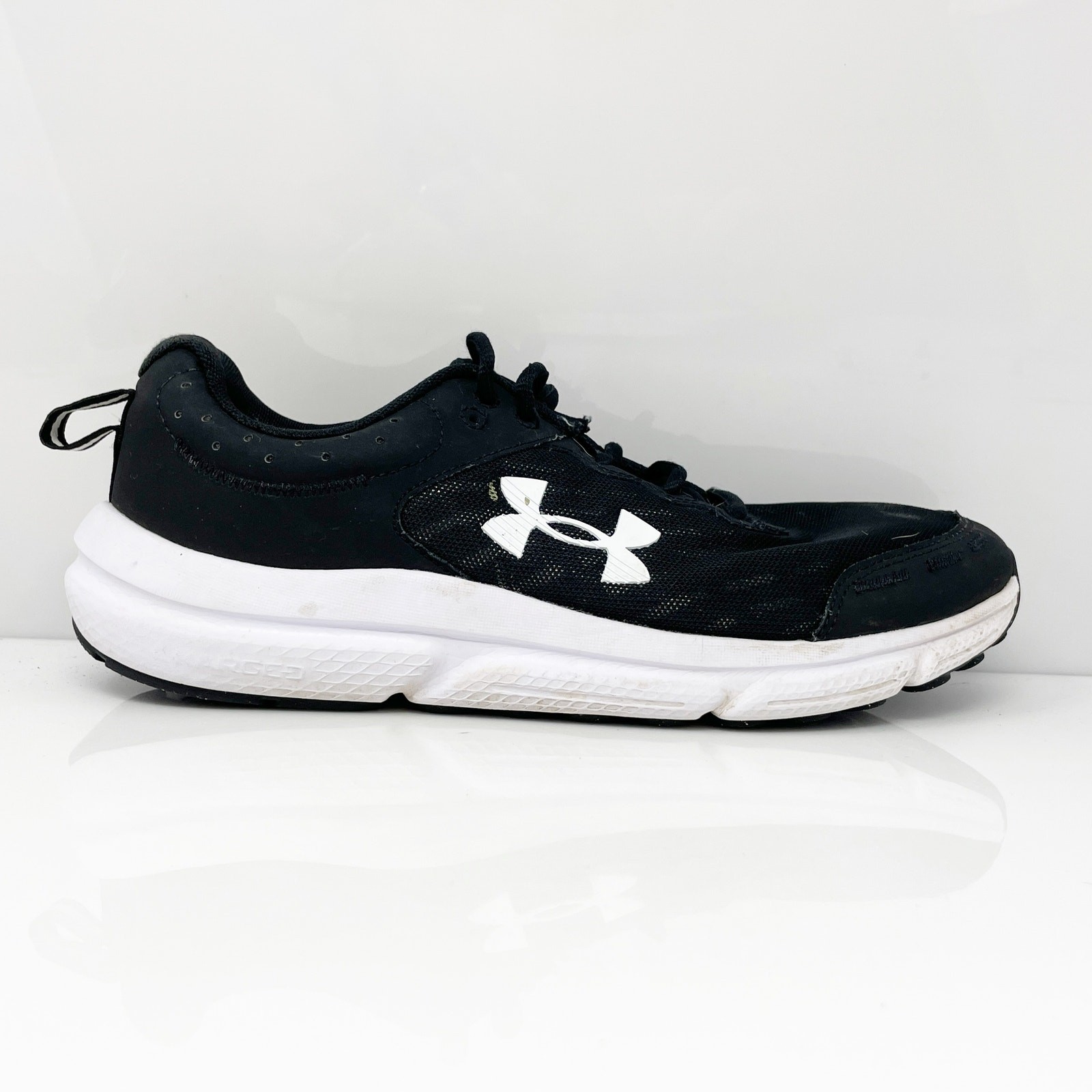 Under Armour Mens Charged Assert 10 3026175-001 Black Running Shoes Sneakers 8.5