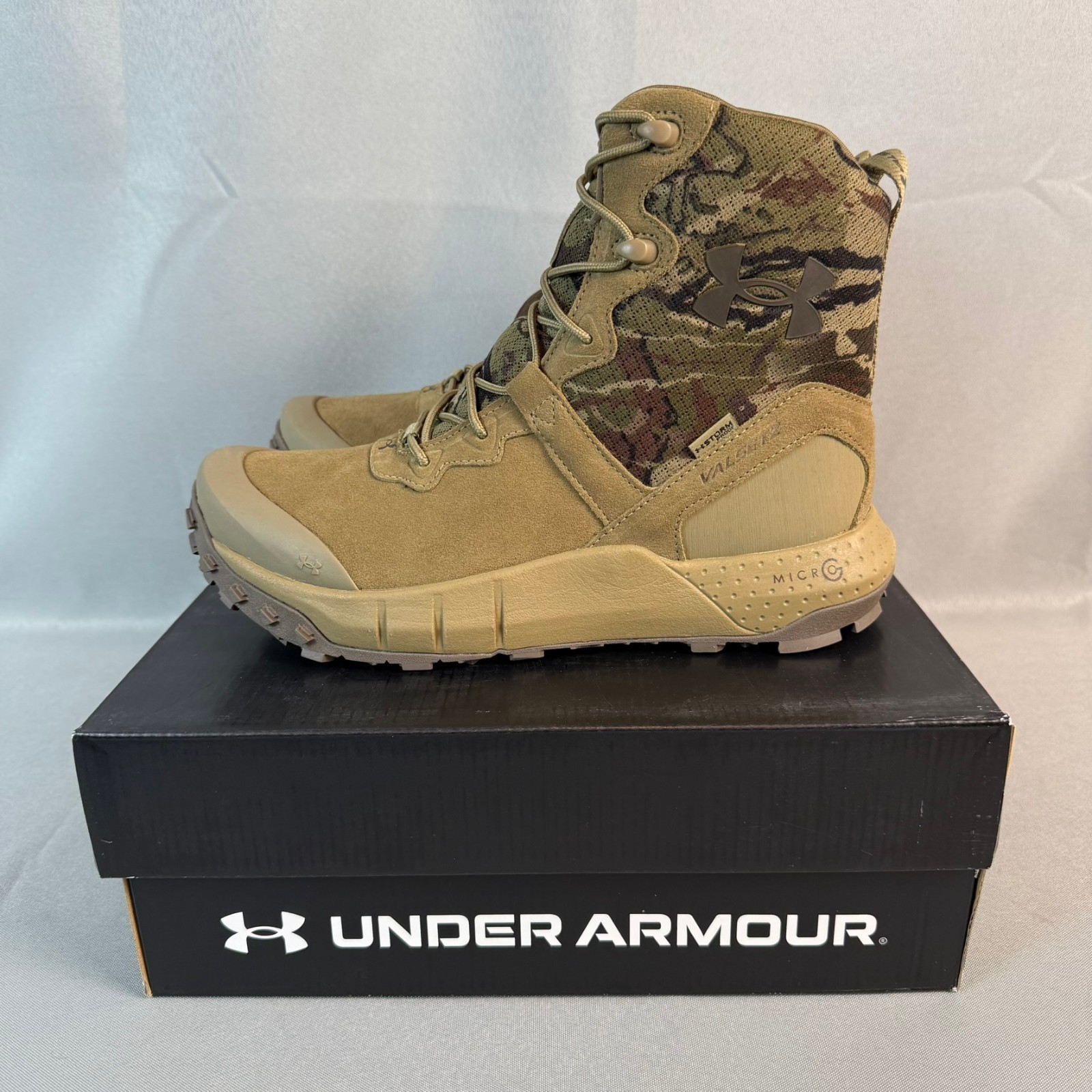 Under Armour Micro G Valsetz Reaper Boots Mens 8 Brown Camo Tactical New NWT