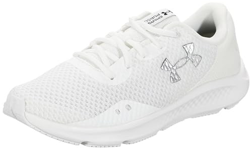 Under Armour Men’s Charged Pursuit 3 White/White/Metallic – Scratch & Dent