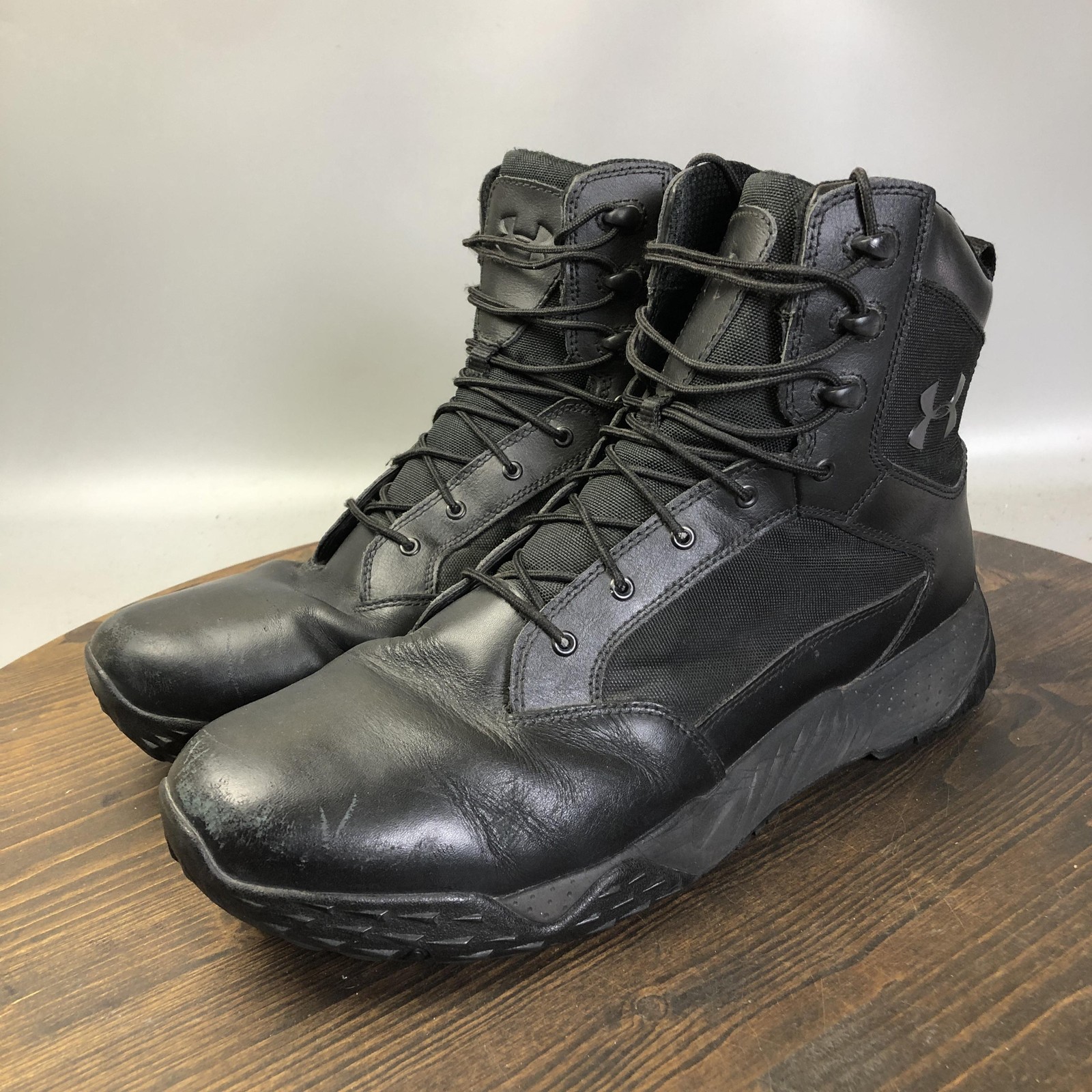 Under Armour Valsetz RTS Boots Mens Size 13 Black Tactical Military 1268951-001