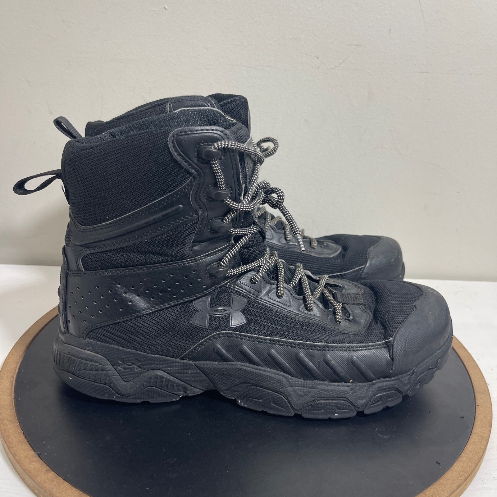 Under Armour Valsetz RTS 1.5 Tactical Boots Men 11.5 Black Lightweight Military