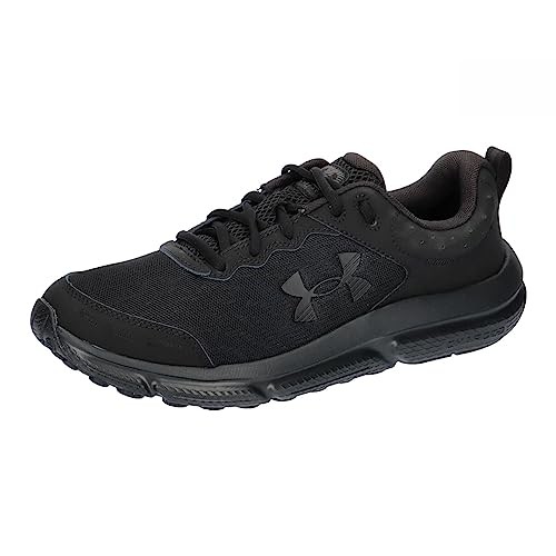 3026175 UNDER ARMOUR MEN’S CHARGED ASSERT 10 SHOES SIZE 9.5 BLACK/BLACK/BLACK