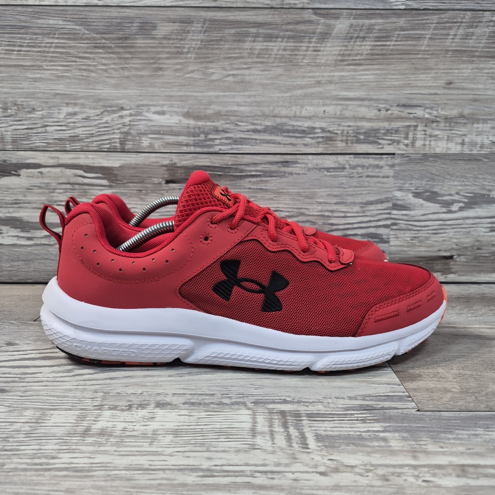 Under Armour Charged Assert 10 Men’s Size 12 Shoes Sneakers Red 3026175-600