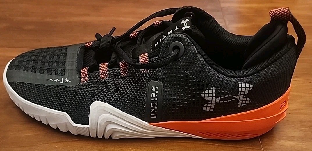 New Rare Under Armour UA Men’s 11.5 Reign 6 Training Shoes Anthracite  3027341