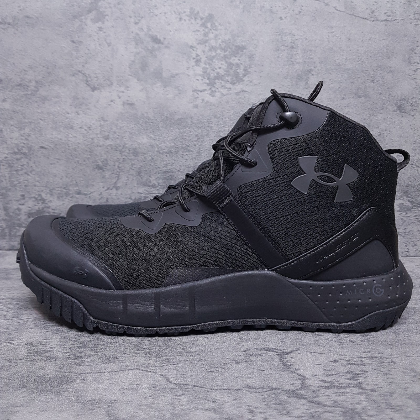 UNDER ARMOUR Micro G Valsetz Mid Tactical Boots Mens Size 13 Black