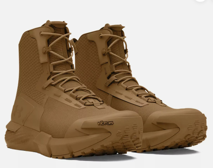 UNDER ARMOUR MENS BROWN BOOT UA CHARGED VALSETZ 8″ 3027381-200