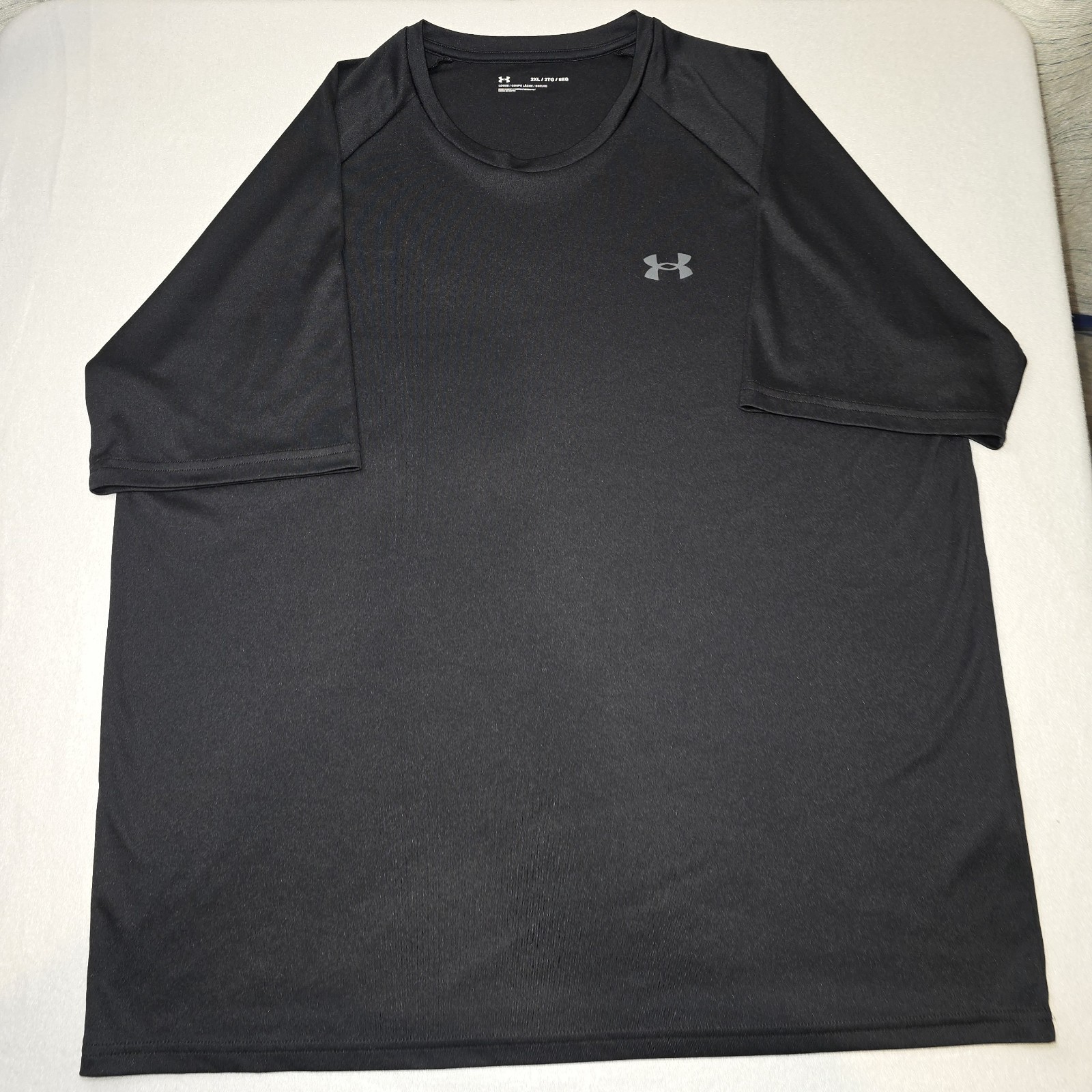 Under Armour Men’s UA Tech 2.0 Black Short Sleeve Performance Workout Tee 2XL