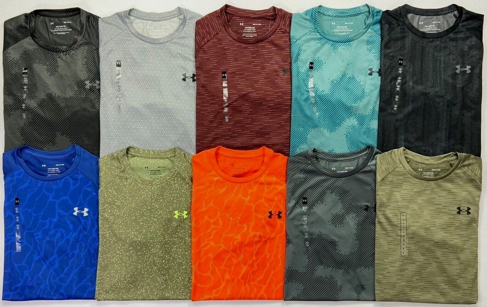 Men’s Under Armour The Tech Tee Polyester T-Shirt S, M