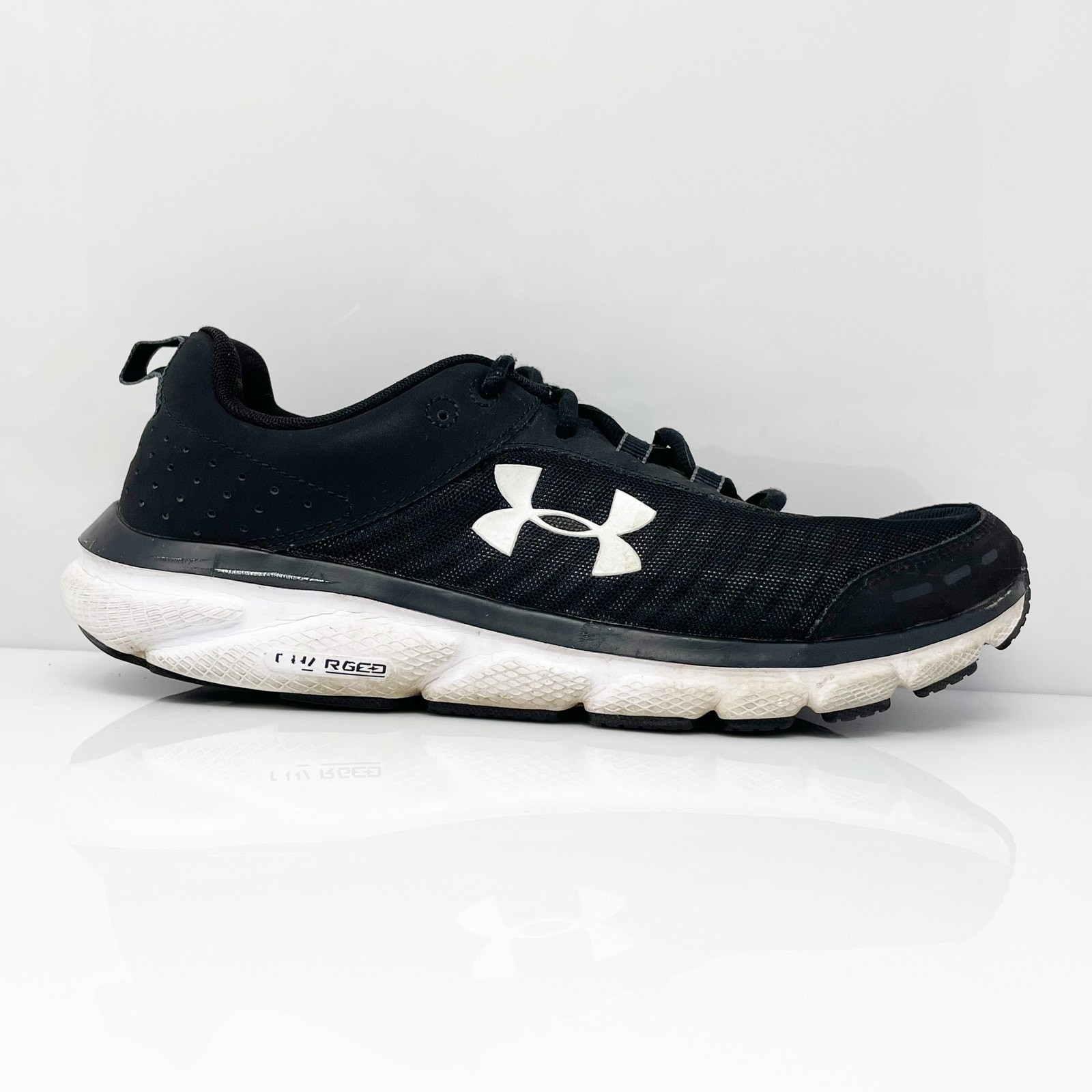 Under Armour Mens Charged Assert 8 3021952-001 Black Running Shoes Sneakers 11