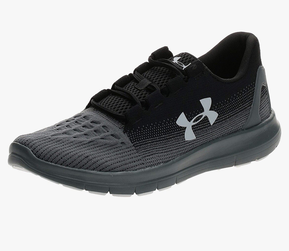 Men UA Under Armour Remix 2.0 Running Shoes Sneakers Black/Gray 3022466-002