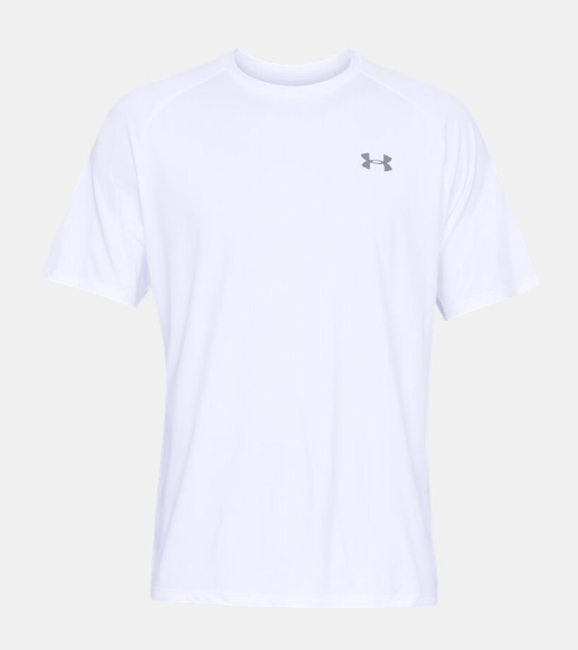 Under Armour Men’s White UA Tech 2.0 Crew-Neck Short Sleeve T-Shirt