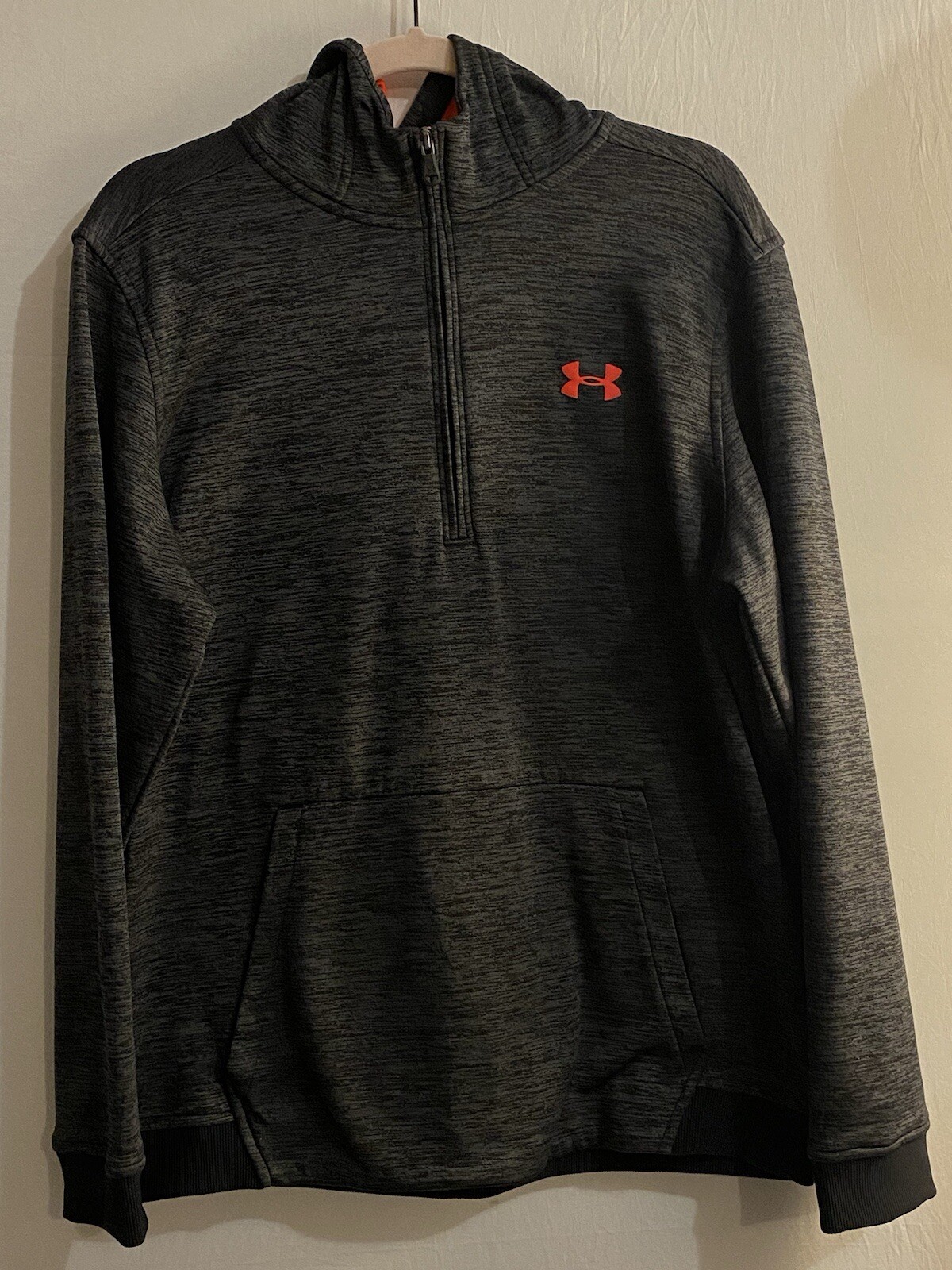 Under Armour Sweatshirt Pullover Hoodie Logo ColdGear Size LG/G Men’s