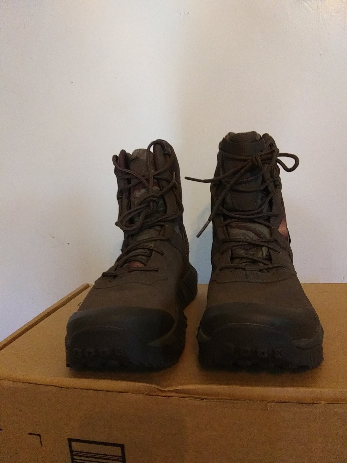 Men’s Under Armour Green Houtdoor Tactical Boots Size 7.5