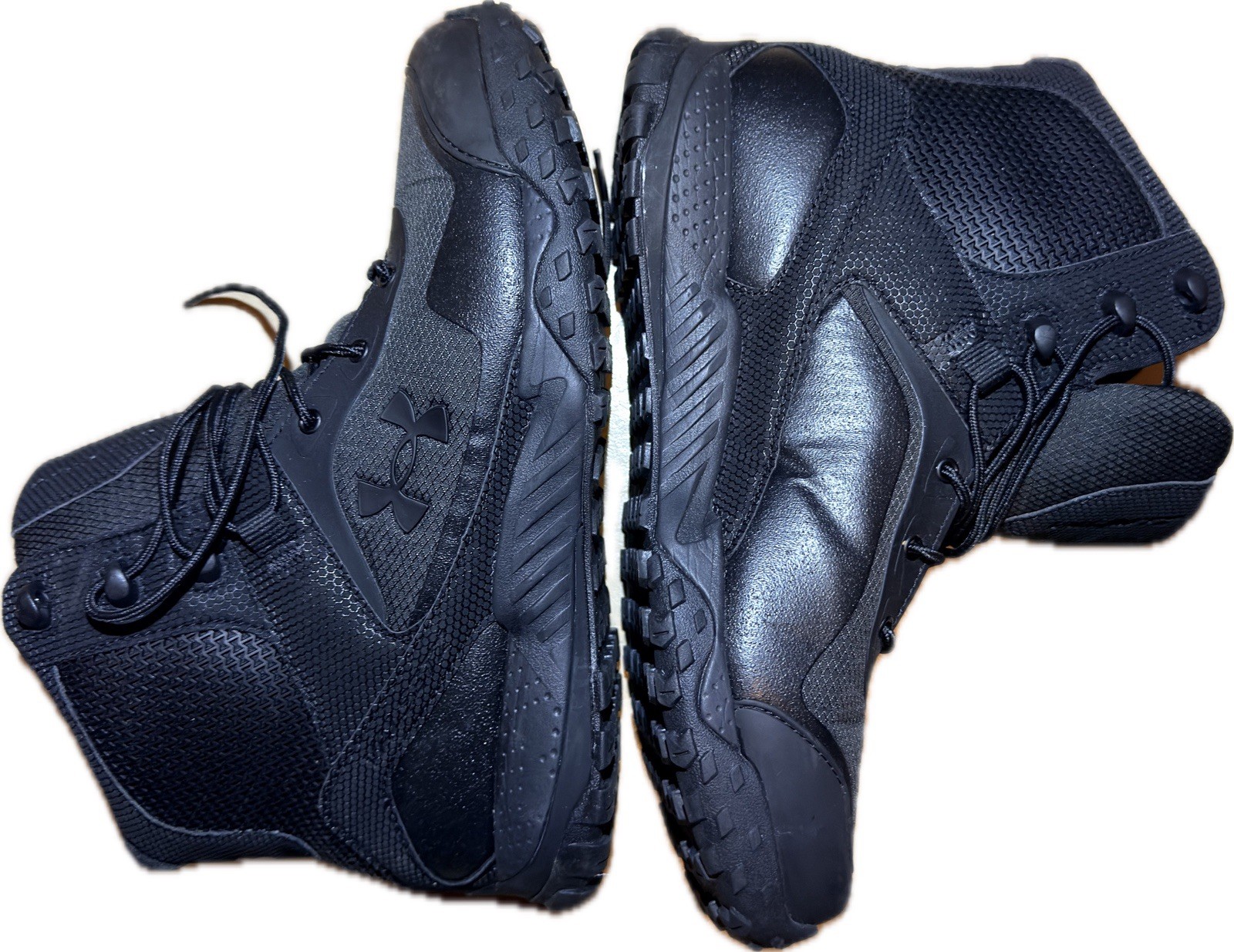 Under Armour Men’s Micro G Valsetz Mid Tactical Boots Slip Resistant Size 10